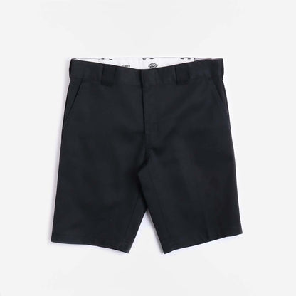Dickies Slim Fit Recycled Shorts, Black, Detail Shot 1