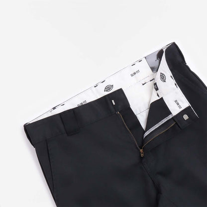 Dickies Slim Fit Recycled Shorts, Black, Detail Shot 2