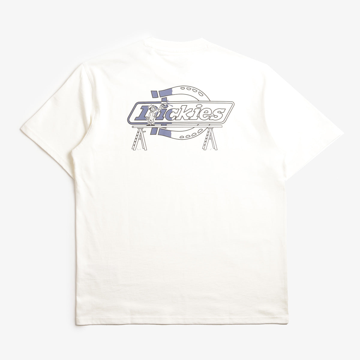 Dickies Statesville T-Shirt, Egret, Detail Shot 1