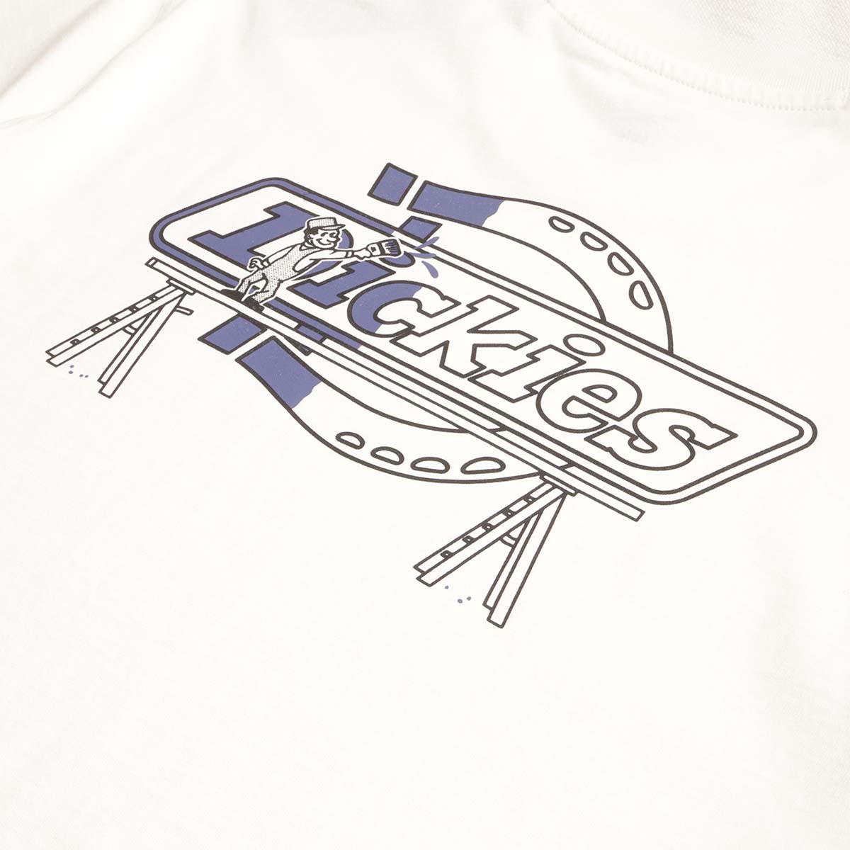 Dickies Statesville T-Shirt, Egret, Detail Shot 5