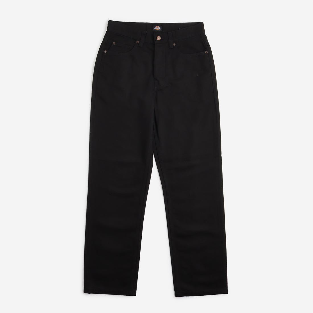 Dickies Thomasville Denim Trousers, Rinsed Black, Detail Shot 2