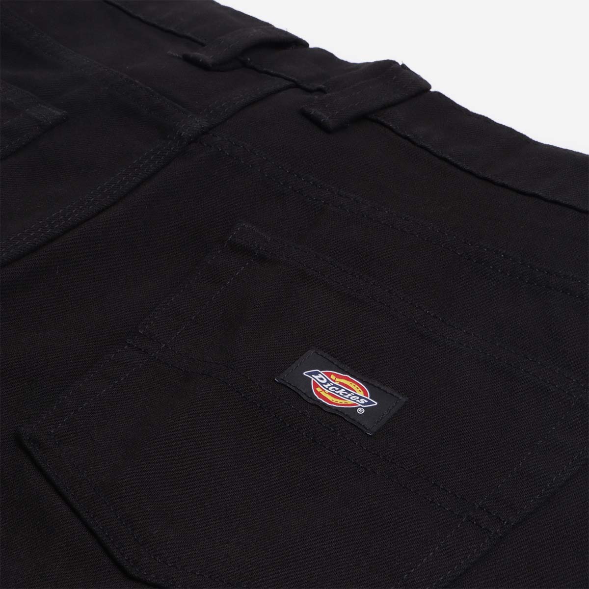 Dickies Thomasville Denim Trousers, Rinsed Black, Detail Shot 5
