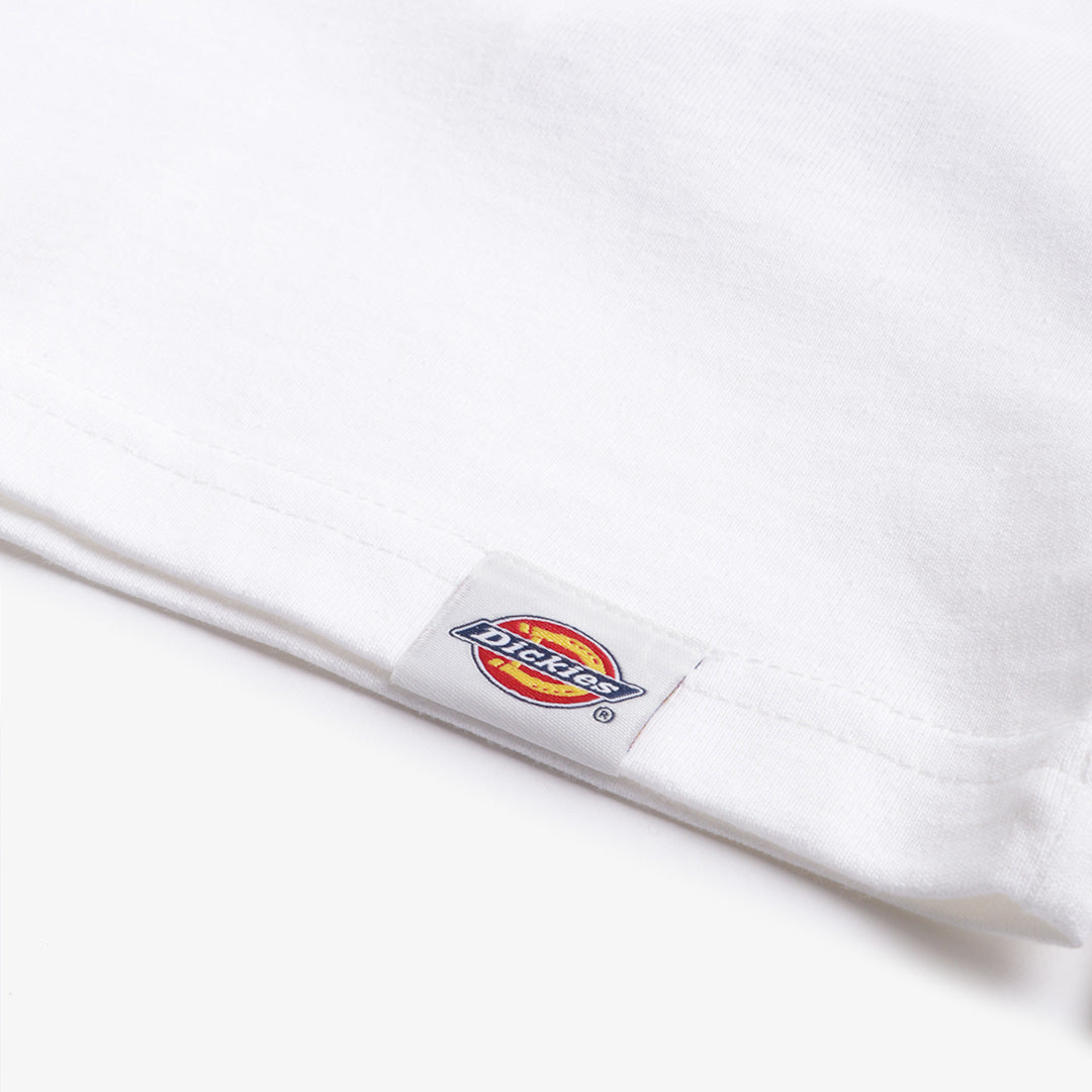 Dickies Timberville Long Sleeve T-Shirt, White, Detail Shot 4