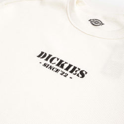 thumbnail Dickies Waffle Long Sleeve T-Shirt, Egret, Detail Shot 2