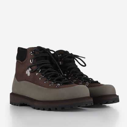 Diemme Roccia Vet Sport Hiking Boots, Brown Fabric, Detail Shot 2