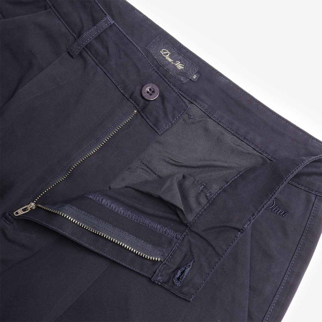 Dime Baggy Chino Pant, Navy, Detail Shot 4