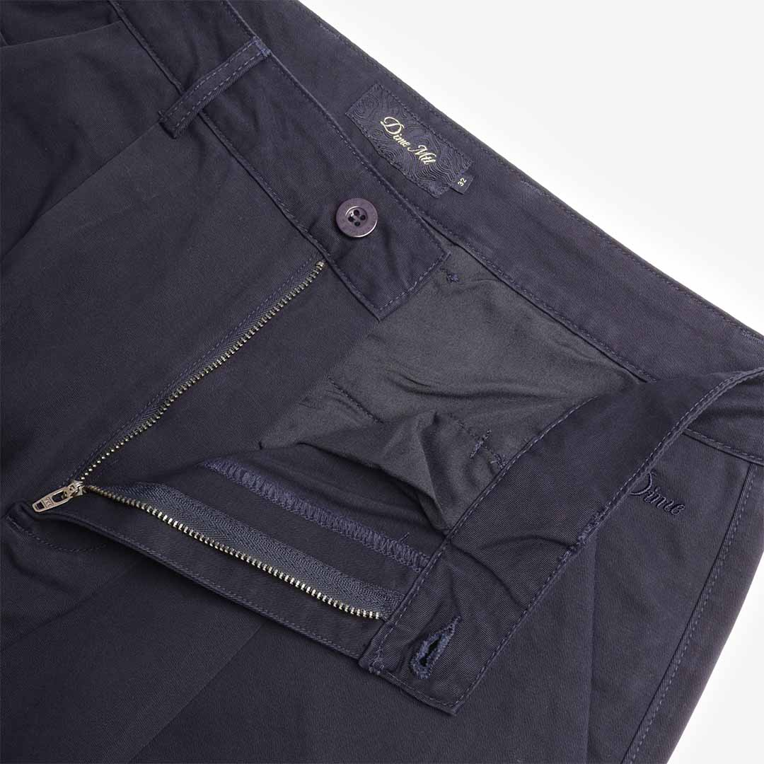 Dime Baggy Chino Pant, Navy, Detail Shot 4