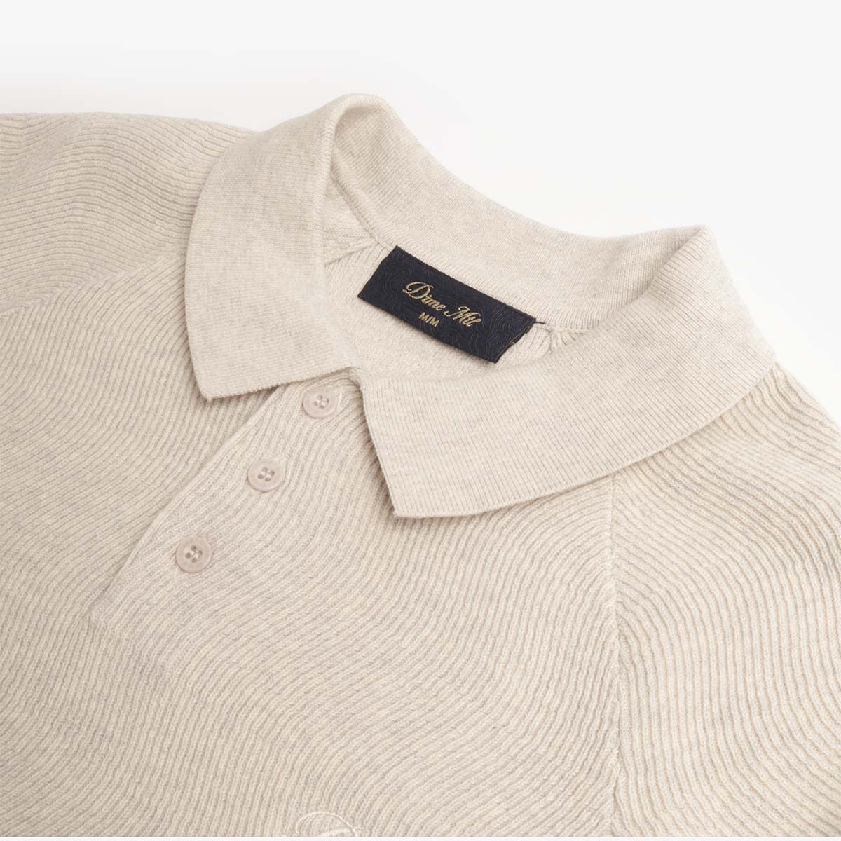 Dime Cable Knit Polo