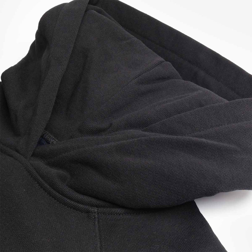 Drawcord hood detail, Dime Classic Mtl hoodie