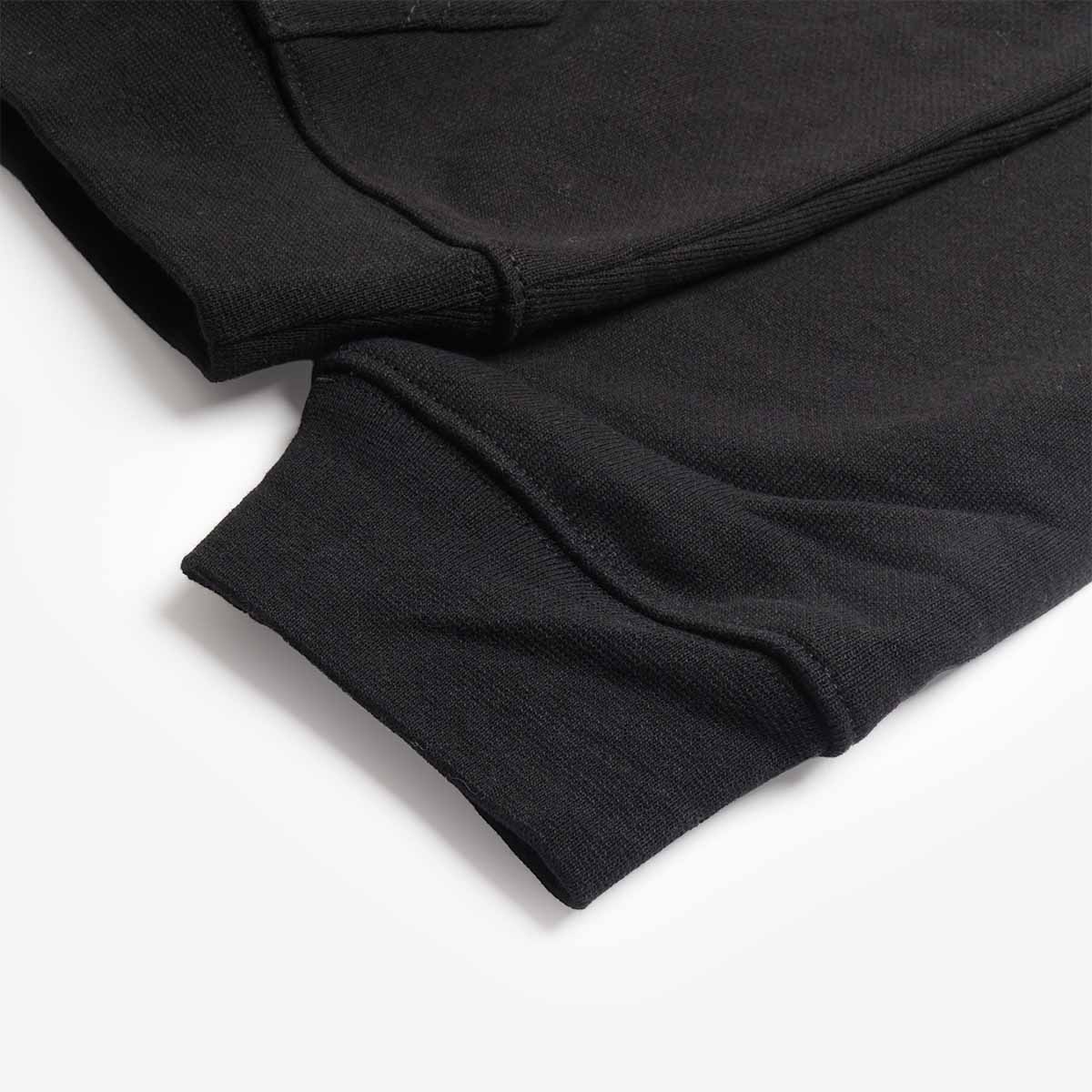 Ribbed cuff and hem detail, Dime Classic Mtl hoodie