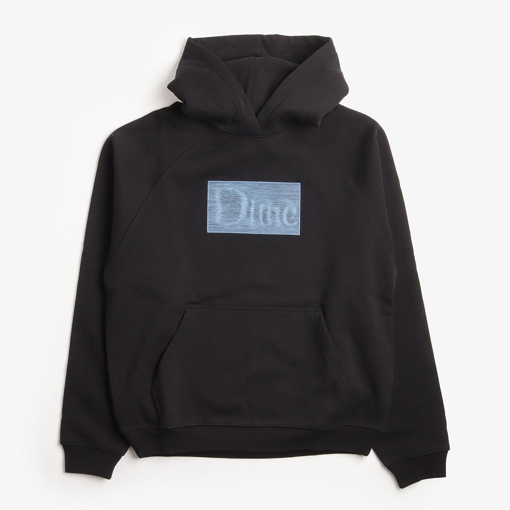 Dime Classic Don’t Look Hoodie, Black, Detail Shot 1