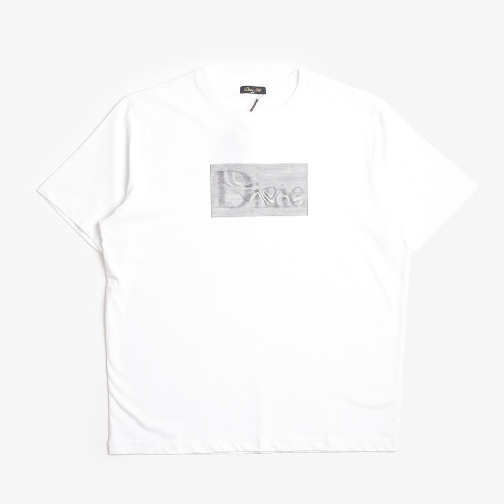 Dime Classic Don't Look T-Shirt, White, Detail Shot 1