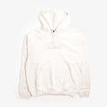 Dime Cursive Hoodie in Cream, front view