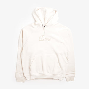 Dime Cursive Hoodie - Grey