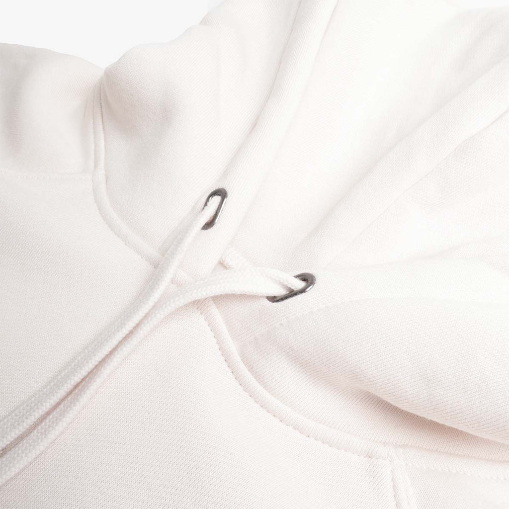 Drawcord hood detail, Dime Cursive hoodie