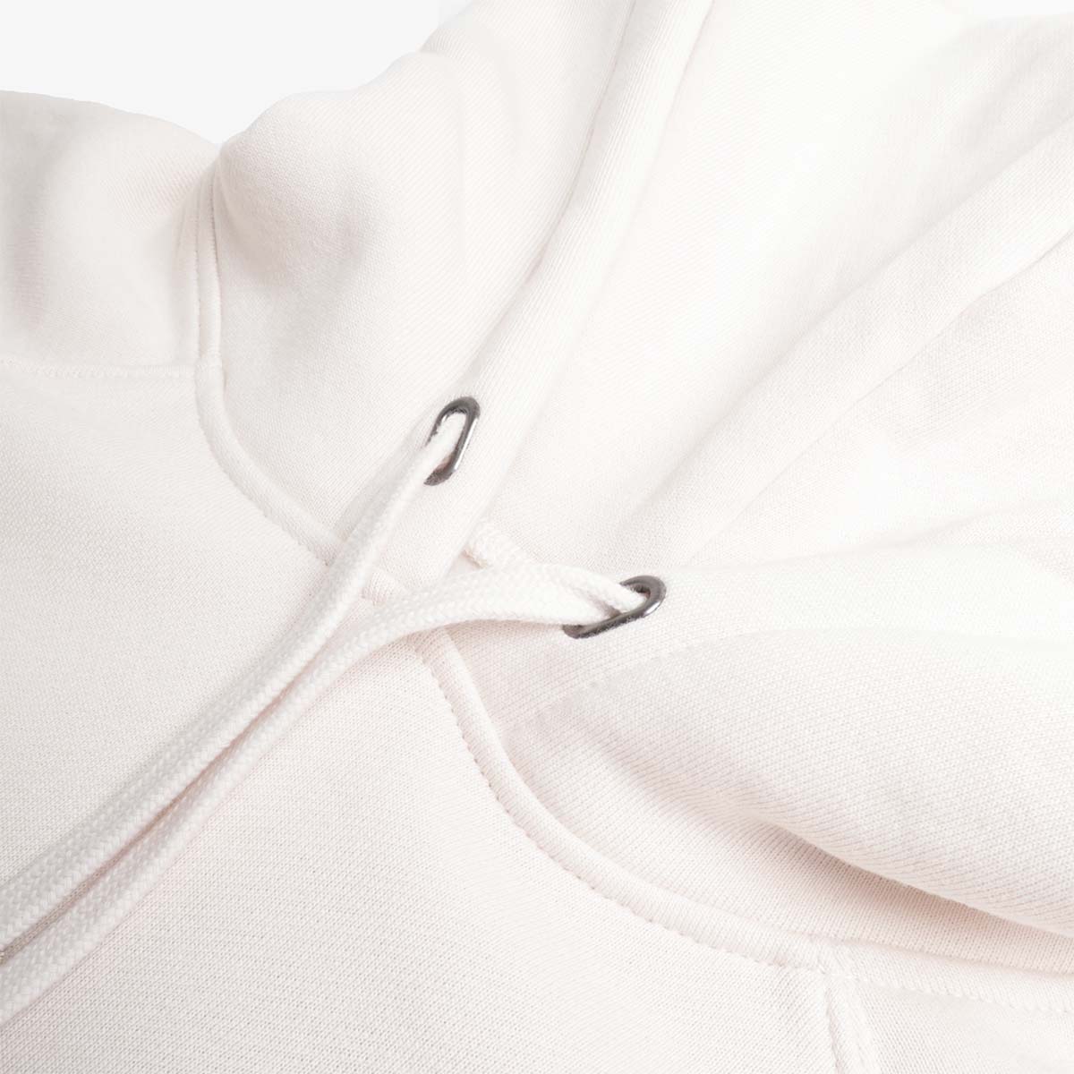 Drawcord hood detail, Dime Cursive hoodie