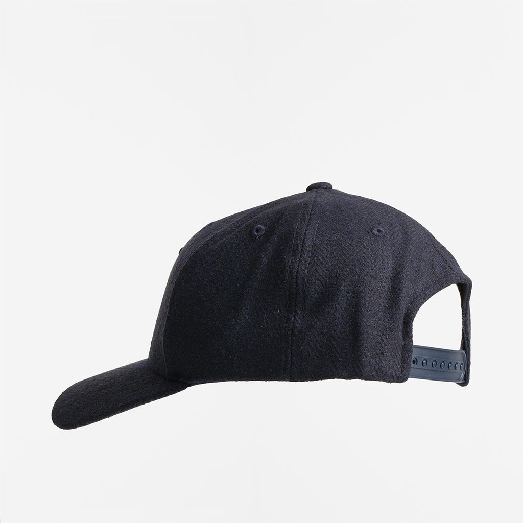 Dime D Full Fit Cap, Herringbone Navy, Detail Shot 3