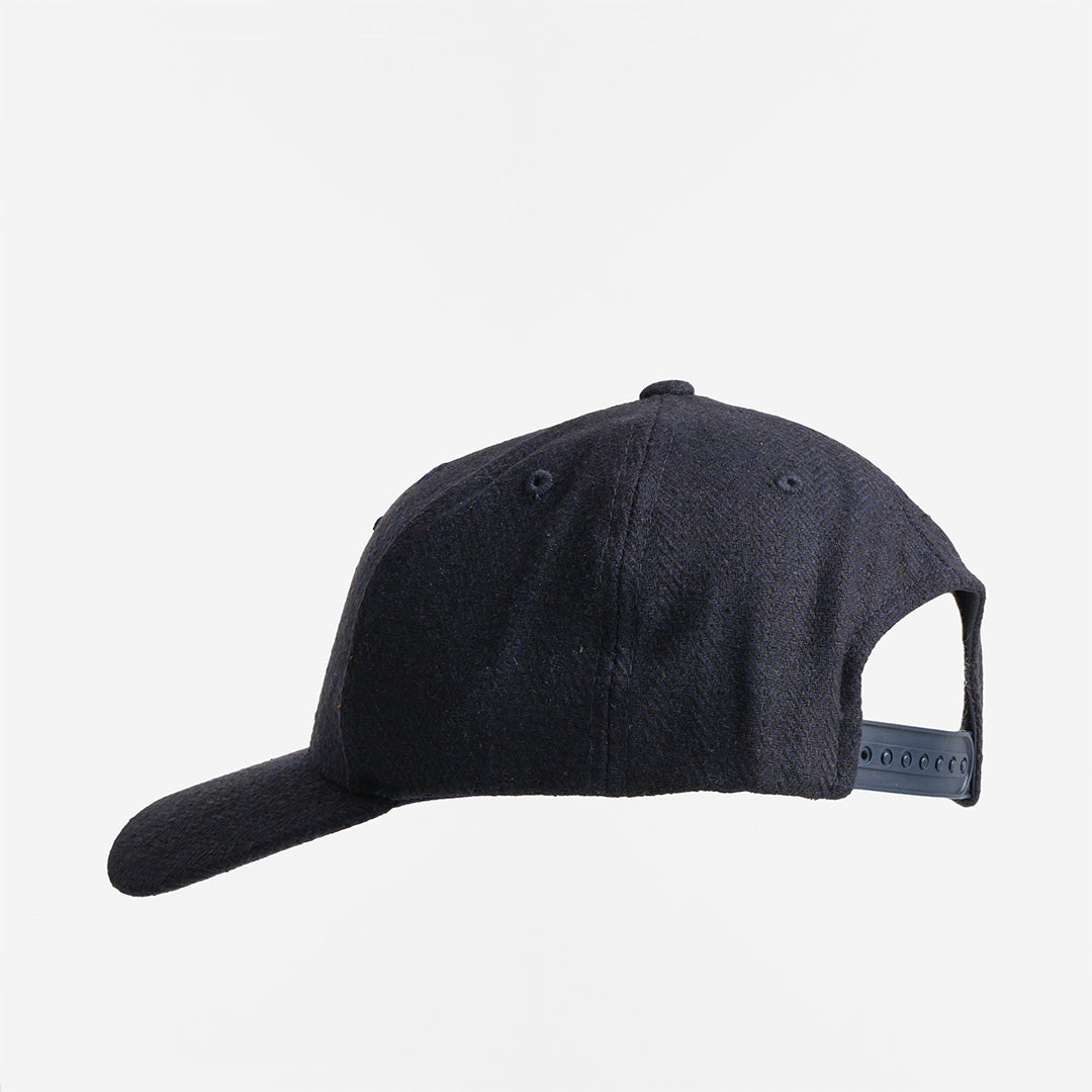 Dime D Full Fit Cap, Herringbone Navy, Detail Shot 3