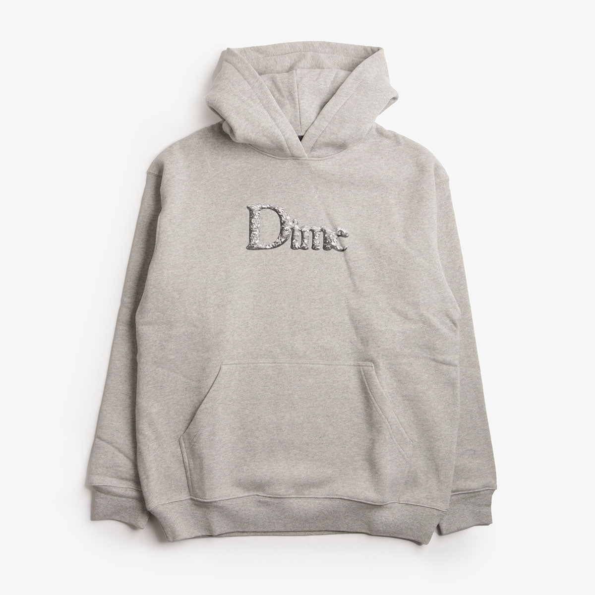 Dime Classic Decoy Hoodie, Heather Grey, Detail Shot 1