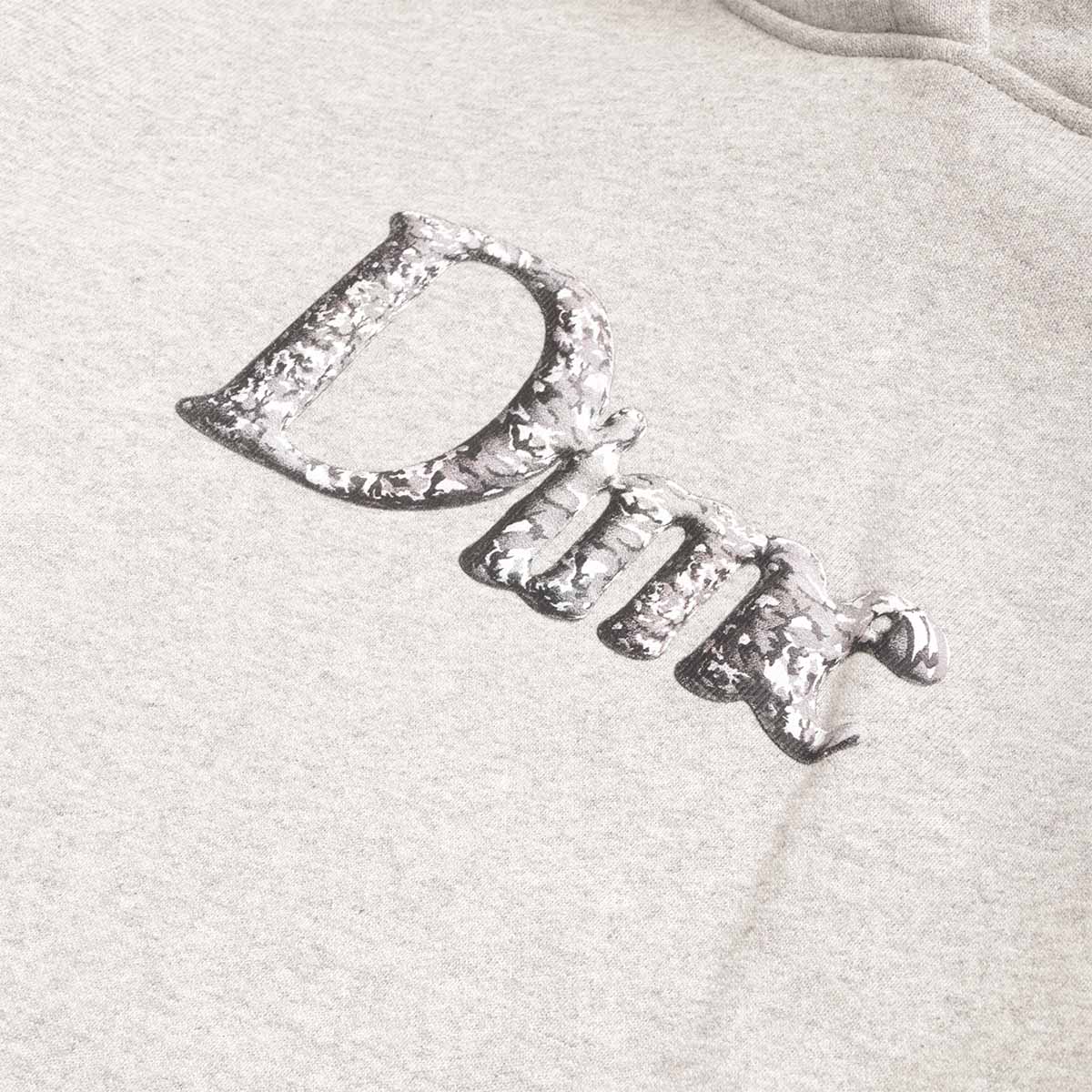 Dime Classic Decoy Hoodie, Heather Grey, Detail Shot 2