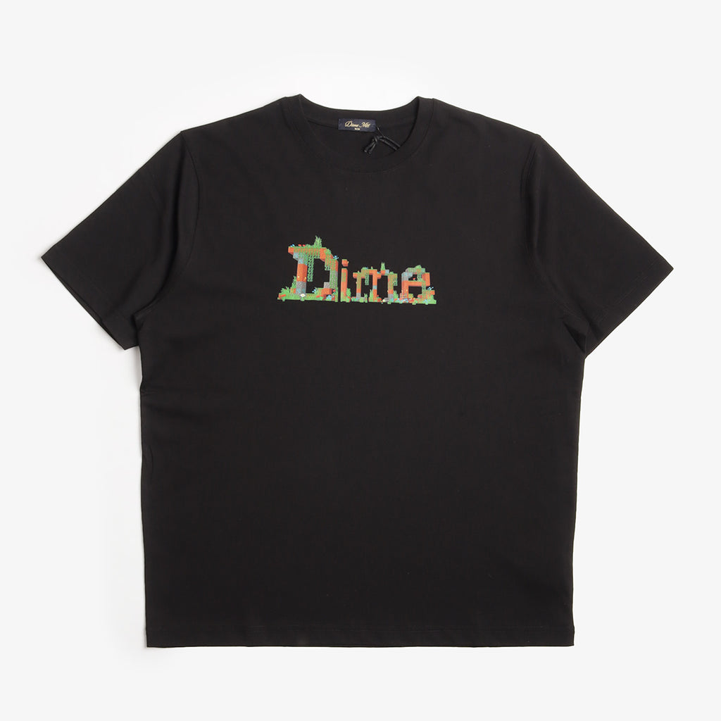 Dime Classic Dimecraft T-Shirt, Black, Detail Shot 1