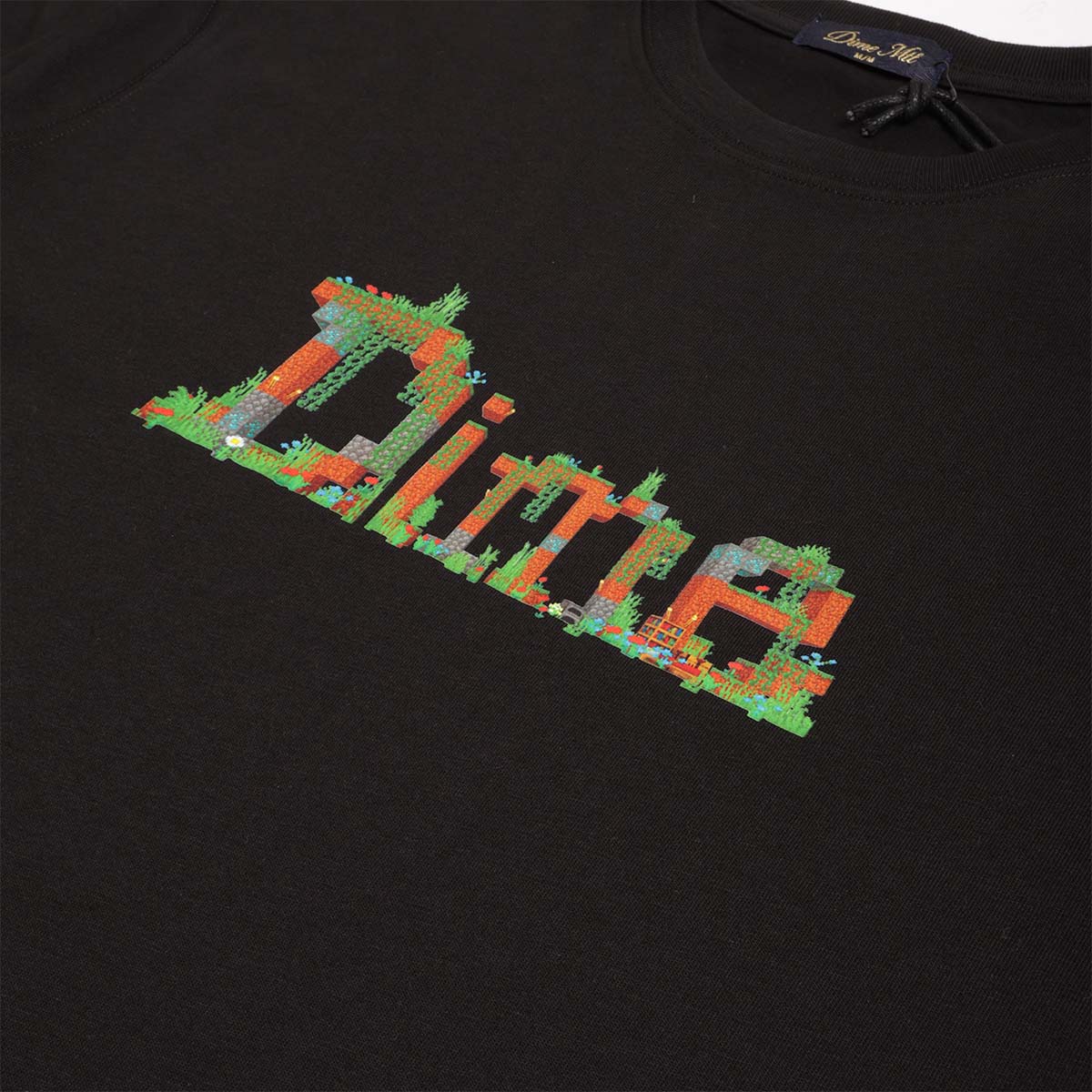 Dime Classic Dimecraft T-Shirt, Black, Detail Shot 2