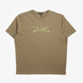 Dime Fingerprint T-Shirt in Ivy Green, front view