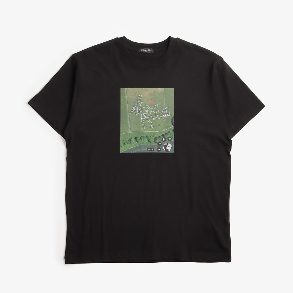 Dime GPS T-Shirt, Black, Detail Shot 1