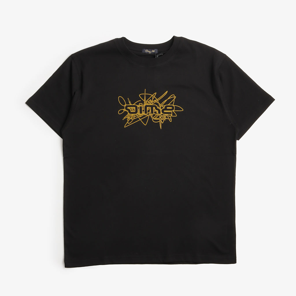 Dime Glyph T-Shirt, Black, Detail Shot 1