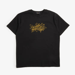 thumbnail Dime Glyph T-Shirt, Black, Detail Shot 1