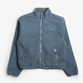 Dime Heavyweight Fleece Jacket, Slate Blue, Detail Shot 1