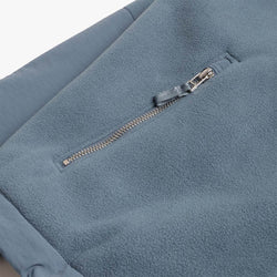 thumbnail Dime Heavyweight Fleece Jacket, Slate Blue, Detail Shot 2