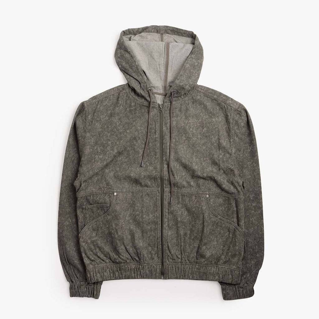 Dime Hooded Denim Jacket