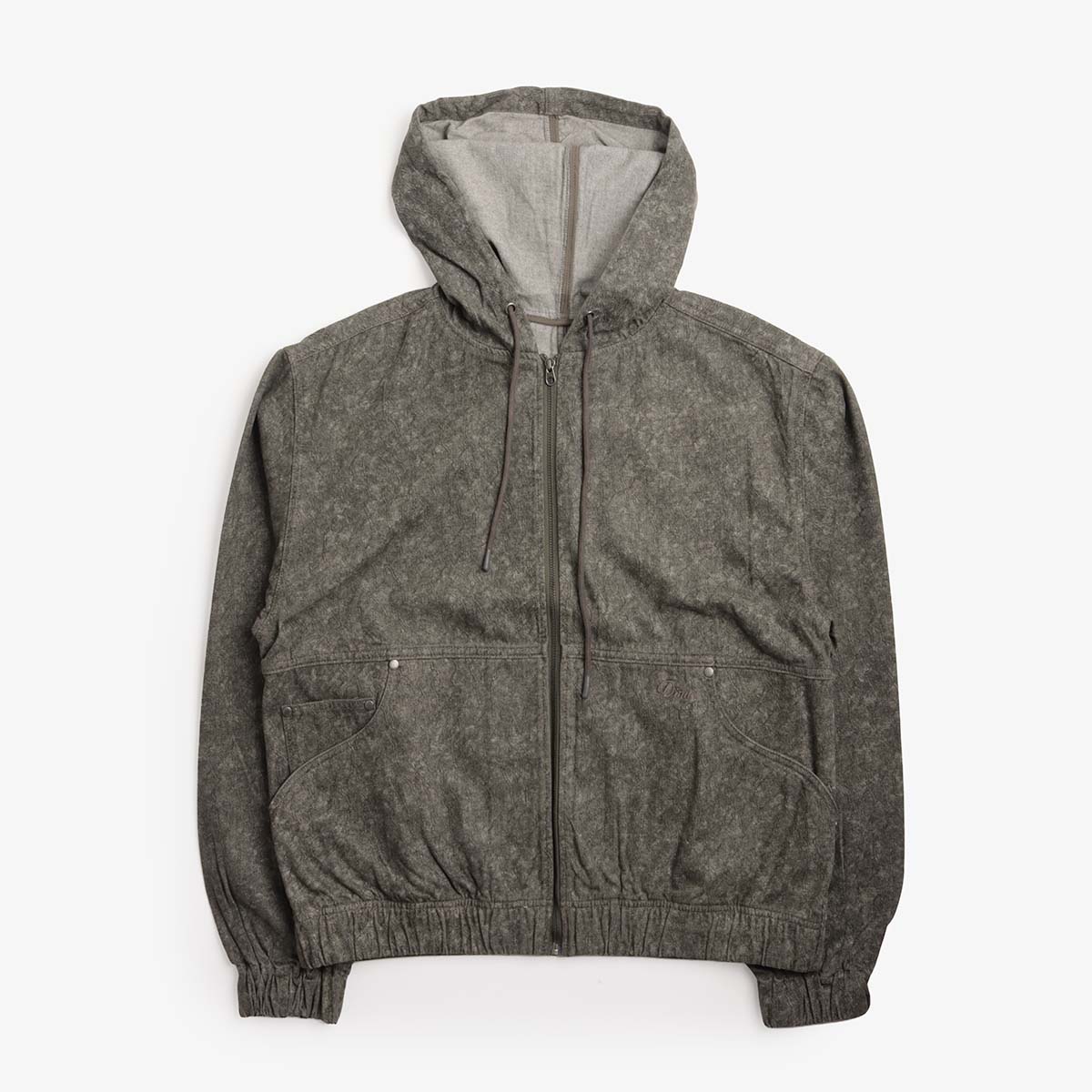 Dime Hooded Denim Jacket