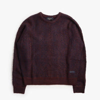 Dime Mohair Wave Knit