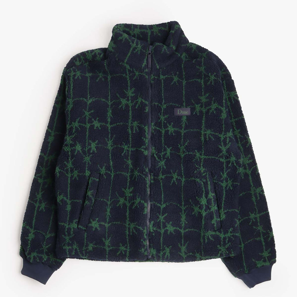 Dime Polar Fleece Sherpa Zip Jacket