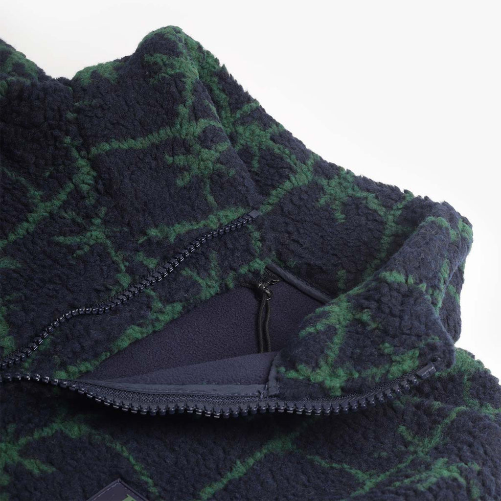 Dime Polar Fleece Sherpa Zip Jacket