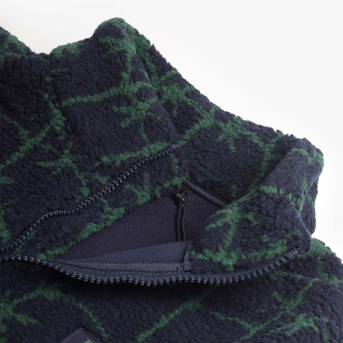 Dime Polar Fleece Sherpa Zip Jacket