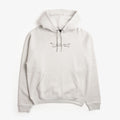 Dime Poster Hoodie, Silver, Detail Shot 1