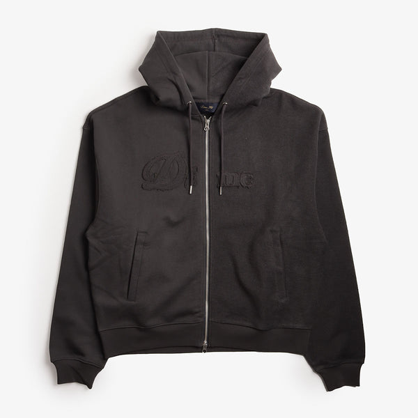 Dime Reverse French Terry Zip Hoodie - Vintage Black – Urban Industry