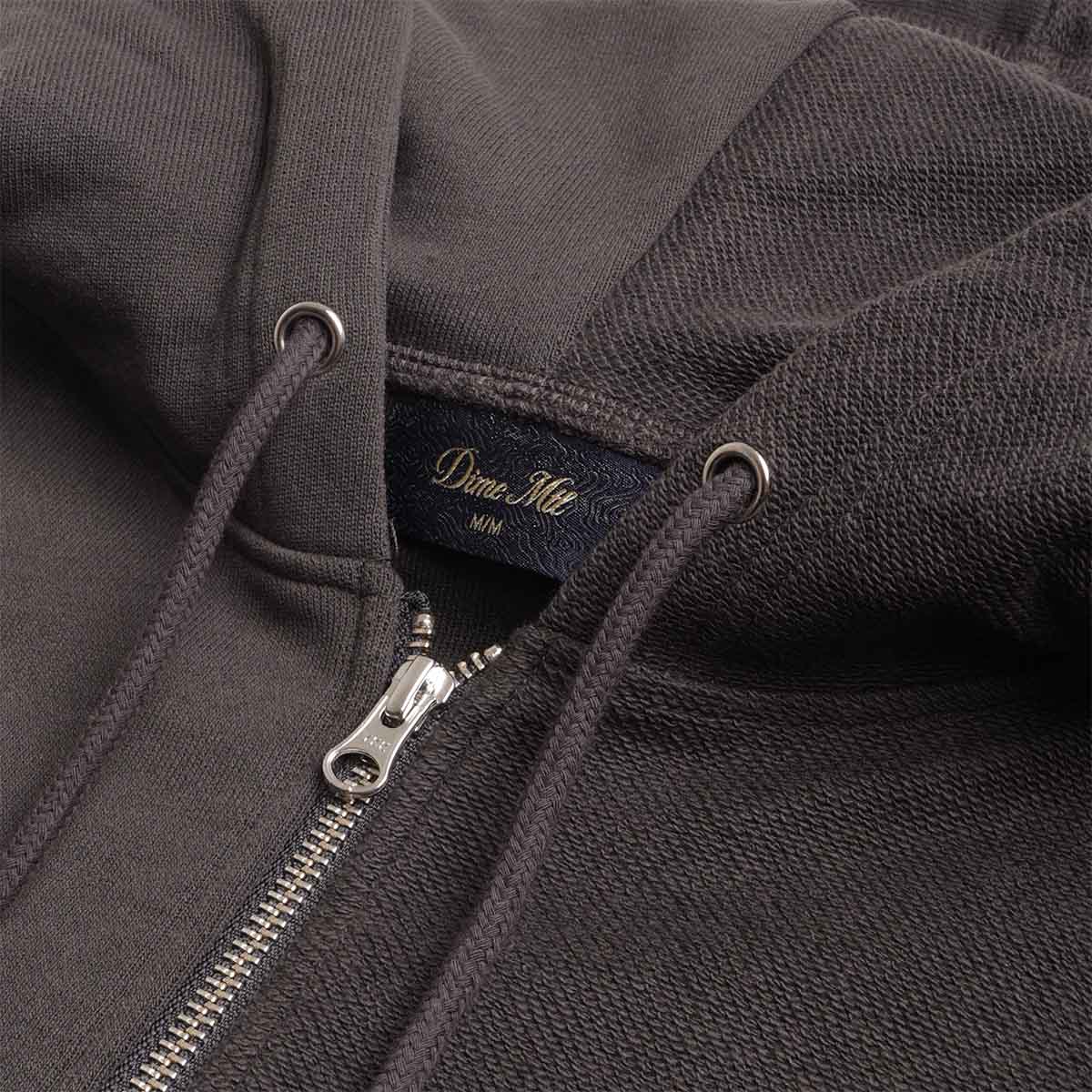 Dime Reverse French Terry Zip Hoodie - Vintage Black – Urban Industry