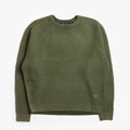 Dime Wave Knit Sweater, Pine, Detail Shot 1