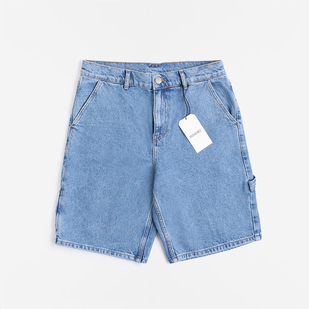 Dispatches Carpenter Shorts, Blue Wash, Detail Shot 1