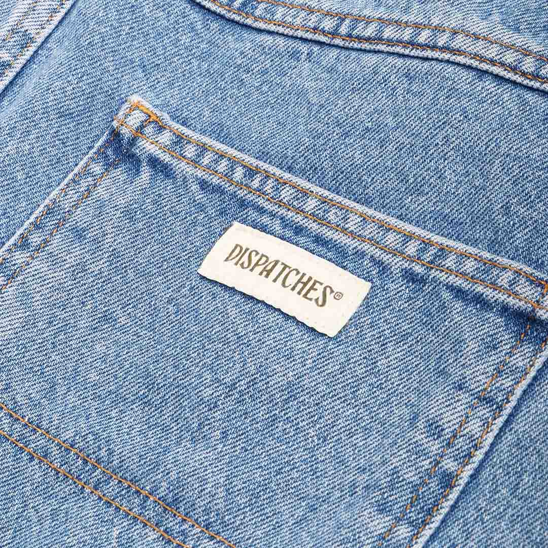 Dispatches Carpenter Shorts, Blue Wash, Detail Shot 5