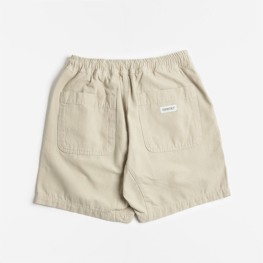 Dispatches Depot Shorts, Stone Light Grey, Detail Shot 4