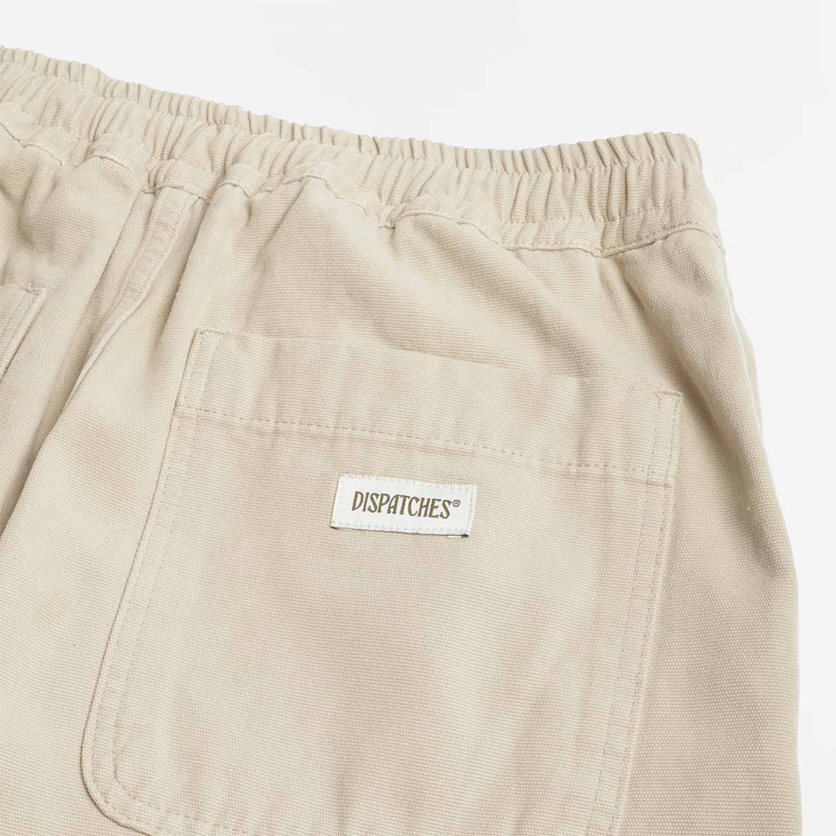 Dispatches Depot Shorts, Stone Light Grey, Detail Shot 5