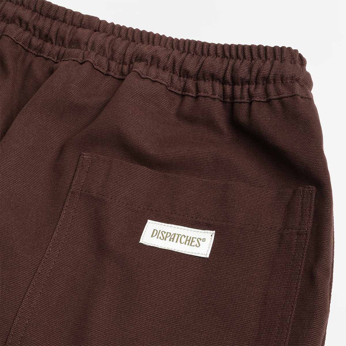 Dispatches Depot Shorts, Brown, Detail Shot 3