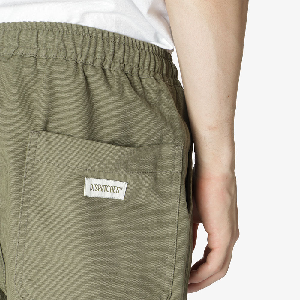 Dispatches Depot Shorts, Olive, Detail Shot 5