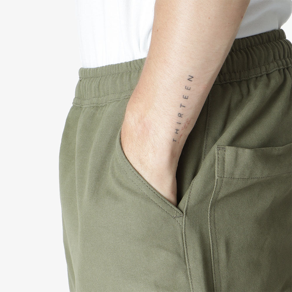 Dispatches Depot Shorts, Olive, Detail Shot 6