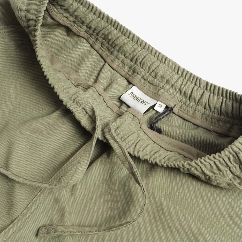 Dispatches Depot Shorts, Olive, Detail Shot 7